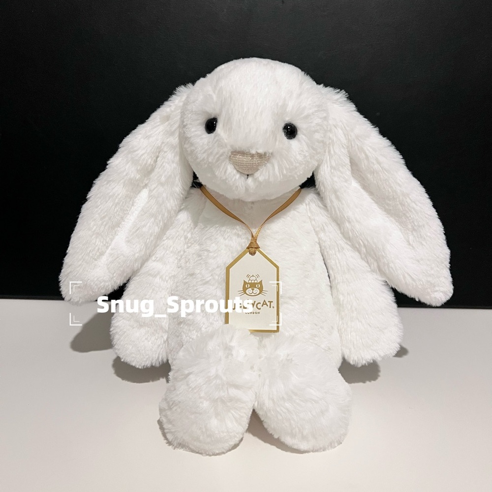 Authentic‼️Jellycat Bashful Luxe Bunny Luna Cute face Easter FAST SHIPPING